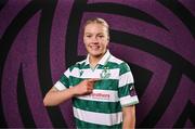 15 February 2025; Emily Corbet during a Shamrock Rovers squad portraits session at Tallaght Stadium in Dublin. Photo by Stephen McCarthy/Sportsfile