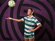 15 February 2025; Maria Reynolds during a Shamrock Rovers squad portraits session at Tallaght Stadium in Dublin. Photo by Stephen McCarthy/Sportsfile