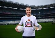 18 February 2025; NutriQuick has partnered with the GAA and GPA to launch a new range of nutritious ready-made meals, endorsed by Dublin footballer Brian Howard and Galway’s Nicola Ward. The athletes played a key role in developing the meals, designed to support active lifestyles with balanced, locally-sourced ingredients. The initial range includes pulled chicken with wholewheat pasta and turkey meatballs with spaghetti, with more to come. Available soon at nutriquick.com and Aldi stores, this collaboration aims to provide convenient, high-quality nutrition for athletes and health-conscious individuals. For more details, visit nutriquick.ie or contact deansiney@nutriquick.ie.” Pictured is Galway ladies footballer Nicola Ward at Croke Park in Dublin. Photo by David Fitzgerald/Sportsfile