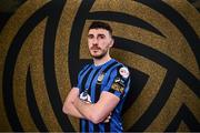 17 February 2025; Brian Torre during an Athlone Town squad portraits session at Athlone Town Stadium in Lissywollen, Westmeath. Photo by Piaras Ó Mídheach/Sportsfile
