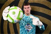 17 February 2025; Goalkeeper Matthew Connor during an Athlone Town squad portraits session at Athlone Town Stadium in Lissywollen, Westmeath. Photo by Piaras Ó Mídheach/Sportsfile