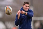 18 February 2025; Aitzol King during a Leinster Rugby open training session at Dundalk RFC in Dundalk, Louth. Photo by Ramsey Cardy/Sportsfile