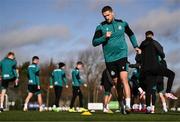 19 February 2025; Lee Grace during a Shamrock Rovers training session at the Roadstone Group Sports Club in Dublin. Photo by Ben McShane/Sportsfile
