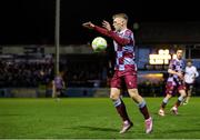 21 February 2025; Josh Thomas of Drogheda United during the SSE Airtricity Men's Premier Division match between Drogheda United and Sligo Rovers at Sullivan & Lambe Park in Drogheda, Louth. Photo by Thomas Flinkow/Sportsfile