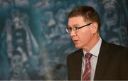 21 February 2025; Ard Stiúrthóir of the GAA Tom Ryan during day one of the GAA Congress at The Abbey Hotel in Donegal. Photo by Ramsey Cardy/Sportsfile