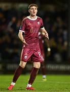 21 February 2025; Cian Byrne of Galway United during the SSE Airtricity Men's Premier Division match between Galway United and St Patrick's Athletic at Eamonn Deacy Park in Galway. Photo by Piaras Ó Mídheach/Sportsfile