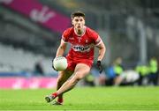 22 February 2025; Conor Doherty of Derry during the Allianz Football League Division 1 match between Dublin and Derry at Croke Park in Dublin. Photo by Daire Brennan/Sportsfile