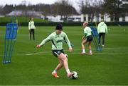23 February 2025; Emily Murphy during a Republic of Ireland women's training session at the FAI National Training Centre in Abbotstown, Dublin. Photo by Stephen McCarthy/Sportsfile