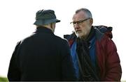 23 February 2025; Iar Uachtarán Chumann Lúthchleas Gael Larry McCarthy in attendance during the Allianz Football League Division 2 match between Louth and Down at Integral GAA Grounds in Drogheda, Louth. Photo by Tyler Miller/Sportsfile