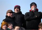 23 February 2025; Former Westmeath player and manager Dessie Dolan, centre, in attendance during the Allianz Football League Division 2 match between Westmeath and Cavan at TEG Cusack Park in Mullingar, Westmeath. Photo by Michael P Ryan/Sportsfile