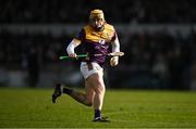 23 February 2025; Damien Reck of Wexford during the Allianz Hurling League Division 1A match between Clare and Wexford at Cusack Park in Ennis, Clare. Photo by Brendan Moran/Sportsfile