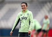24 February 2025; Marissa Sheva during a Republic of Ireland women's training session at Bonifika Stadium in Koper, Slovenia. Photo by Stephen McCarthy/Sportsfile