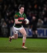 22 February 2025; Matthew Ruane of Mayo during the Allianz Football League Division 1 match between Armagh and Mayo at the BOX-IT Athletic Grounds in Armagh. Photo by David Fitzgerald/Sportsfile
