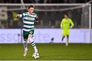 20 February 2025; Danny Grant of Shamrock Rovers during the UEFA Conference League knockout phase play-off second leg match between Shamrock Rovers and Molde at Tallaght Stadium in Dublin. Photo by David Fitzgerald/Sportsfile Photo by David Fitzgerald/Sportsfile