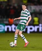 20 February 2025; Gary O'Neill of Shamrock Rovers during the UEFA Conference League knockout phase play-off second leg match between Shamrock Rovers and Molde at Tallaght Stadium in Dublin. Photo by David Fitzgerald/Sportsfile Photo by David Fitzgerald/Sportsfile