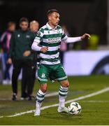 20 February 2025; Graham Burke of Shamrock Rovers during the UEFA Conference League knockout phase play-off second leg match between Shamrock Rovers and Molde at Tallaght Stadium in Dublin. Photo by David Fitzgerald/Sportsfile Photo by David Fitzgerald/Sportsfile
