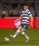 20 February 2025; Josh Honohan of Shamrock Rovers during the UEFA Conference League knockout phase play-off second leg match between Shamrock Rovers and Molde at Tallaght Stadium in Dublin. Photo by David Fitzgerald/Sportsfile Photo by David Fitzgerald/Sportsfile