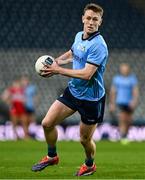 22 February 2025; Tom Lahiff of Dublin during the Allianz Football League Division 1 match between Dublin and Derry at Croke Park in Dublin. Photo by Piaras Ó Mídheach/Sportsfile