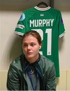 25 February 2025; Emily Murphy of Republic of Ireland before the UEFA Women's Nations League B match between Slovenia and Republic of Ireland at Bonifika Stadium in Koper, Slovenia. Photo by Stephen McCarthy/Sportsfile