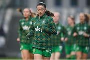 25 February 2025; Marissa Sheva of Republic of Ireland before the UEFA Women's Nations League B match between Slovenia and Republic of Ireland at Bonifika Stadium in Koper, Slovenia. Photo by Stephen McCarthy/Sportsfile