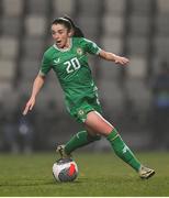 25 February 2025; Marissa Sheva of Republic of Ireland during the UEFA Women's Nations League B match between Slovenia and Republic of Ireland at Bonifika Stadium in Koper, Slovenia. Photo by Stephen McCarthy/Sportsfile