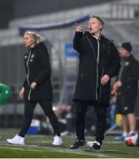 25 February 2025; Republic of Ireland assistant head coach Alan Mahon during the UEFA Women's Nations League B match between Slovenia and Republic of Ireland at Bonifika Stadium in Koper, Slovenia. Photo by Stephen McCarthy/Sportsfile