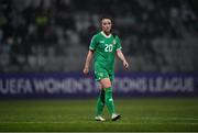 25 February 2025; Marissa Sheva of Republic of Ireland during the UEFA Women's Nations League B match between Slovenia and Republic of Ireland at Bonifika Stadium in Koper, Slovenia. Photo by Stephen McCarthy/Sportsfile