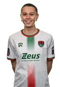 25 February 2025; Eva Mangan during a Cork City squad portraits session at Bishopstown Stadium in Cork. Photo by Brendan Moran/Sportsfile
