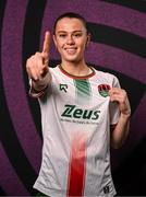 25 February 2025; Eva Mangan during a Cork City squad portraits session at Bishopstown Stadium in Cork. Photo by Brendan Moran/Sportsfile