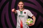 25 February 2025; Dorothea Greulich during a Cork City squad portraits session at Bishopstown Stadium in Cork. Photo by Brendan Moran/Sportsfile