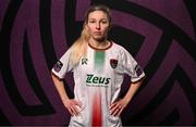 25 February 2025; Colleen Kennedy O’Connell during a Cork City squad portraits session at Bishopstown Stadium in Cork. Photo by Brendan Moran/Sportsfile