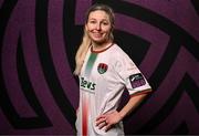 25 February 2025; Colleen Kennedy O’Connell during a Cork City squad portraits session at Bishopstown Stadium in Cork. Photo by Brendan Moran/Sportsfile