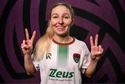 25 February 2025; Colleen Kennedy O’Connell during a Cork City squad portraits session at Bishopstown Stadium in Cork. Photo by Brendan Moran/Sportsfile