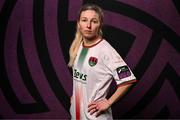 25 February 2025; Colleen Kennedy O’Connell during a Cork City squad portraits session at Bishopstown Stadium in Cork. Photo by Brendan Moran/Sportsfile
