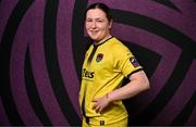 25 February 2025; Clodagh Fitzgerald during a Cork City squad portraits session at Bishopstown Stadium in Cork. Photo by Brendan Moran/Sportsfile