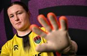 25 February 2025; Clodagh Fitzgerald during a Cork City squad portraits session at Bishopstown Stadium in Cork. Photo by Brendan Moran/Sportsfile