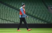 27 February 2025; Forwards coach Paul O'Connell during an Ireland Rugby open training session at the Aviva Stadium in Dublin. Photo by Seb Daly/Sportsfile