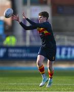 26 February 2025; Darragh Shanahan of Temple Carrig School during the Bank of Ireland Leinster Rugby Boys Schools Vinnie Murray Cup final match between Temple Carrig School and Presentation College, Bray at Energia Park in Dublin. Photo by Shauna Clinton/Sportsfile