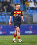 26 February 2025; Corey O'Brien of Temple Carrig School during the Bank of Ireland Leinster Rugby Boys Schools Vinnie Murray Cup final match between Temple Carrig School and Presentation College, Bray at Energia Park in Dublin. Photo by Shauna Clinton/Sportsfile