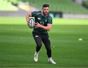27 February 2025; Robbie Henshaw during an Ireland Rugby Open Training Session at the Aviva Stadium in Dublin. Photo by Finn Smith/Sportsfile