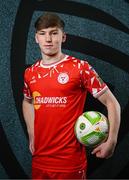 27 February 2025; James Roche during a Shelbourne squad portraits session at Tolka Park in Dublin. Photo by Seb Daly/Sportsfile