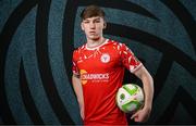 27 February 2025; James Roche during a Shelbourne squad portraits session at Tolka Park in Dublin. Photo by Seb Daly/Sportsfile