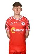 27 February 2025; James Roche during a Shelbourne squad portraits session at Tolka Park in Dublin. Photo by Ben McShane/Sportsfile