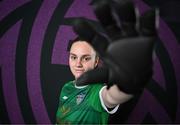 27 February 2025; Goalkeeper Maria O'Sullivan during a Wexford FC squad portraits session at SETU Carlow Campus in Carlow. Photo by David Fitzgerald/Sportsfile