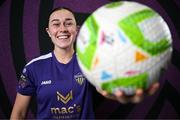 27 February 2025; Orlaith Conlon during a Wexford FC squad portraits session at SETU Carlow Campus in Carlow. Photo by David Fitzgerald/Sportsfile