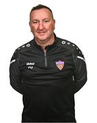 27 February 2025; Coach Paul Usher during a Wexford FC squad portraits session at SETU Carlow Campus in Carlow. Photo by Tyler Miller/Sportsfile