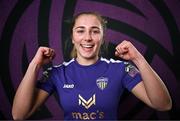 27 February 2025; Ellen Molloy during a Wexford FC squad portraits session at SETU Carlow Campus in Carlow. Photo by David Fitzgerald/Sportsfile