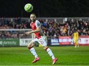 28 February 2025; Ryan McLaughlin of St Patrick's Athletic during the SSE Airtricity Men's Premier Division match between St Patrick's Athletic and Sligo Rovers at Richmond Park in Dublin. Photo by Piaras Ó Mídheach/Sportsfile