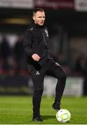 28 February 2025; Bohemians first team coach Derek Pender before the SSE Airtricity Men's Premier Division match between Cork City and Bohemians at Turner's Cross in Cork. Photo by Michael P Ryan/Sportsfile