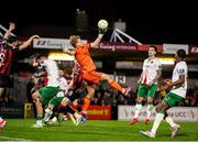28 February 2025; Bohemians goalkeeper James Talbot during the SSE Airtricity Men's Premier Division match between Cork City and Bohemians at Turner's Cross in Cork. Photo by Michael P Ryan/Sportsfile
